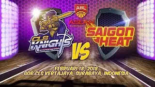 CLS Knights Indonesia VS Saigon Heat | ABL 2017 - 2018