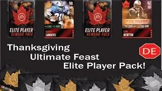 MADDEN MOBILE 16 Thanksgiving Elite Pack Opening!!! Thanksgiving Ultimate Feast