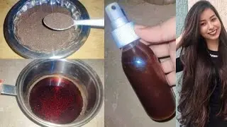 🤎Dark Brown Hair Naturally with Tea Leaves & Fenugreek✨ | DIY Hair Care