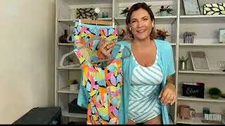 Sport Savvy Ruched Tankini w/ High Waisted Brief on QVC