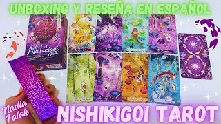 NISHIKIGOI TAROT 🐟 Unboxing y Reseña en Español 💜 Nadia Falak