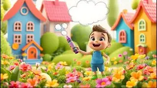 Poppy Panda Plays with Shapes & Colors | Fun Learning Song for Toddlers | Preschool Rhyme