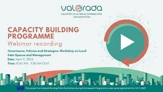 VALORADA-Governance, Policies and Strategies: Local Data Spaces and Management