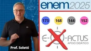 ENEM - 2025 - PROVA AZUL - QUEST&Atilde;O 173 - Prof Ricardo A Soletti - #enem #matematica