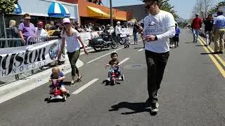 Wilson's first race
