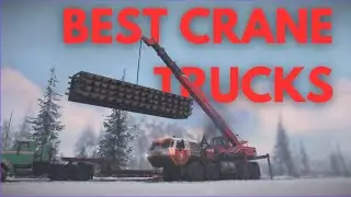 Best CRANE Trucks in SnowRunner