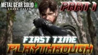 Metal Gear Solid: Snake Eater | First Time EVER Playing MGS3