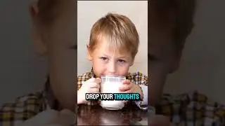 Why do humans drink milk?