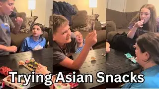How Our Family Tried Over 10 NEW Asian Snacks & Found Our Favorites | Taste Test & Review | GIWTG