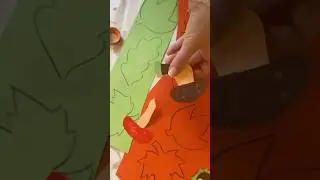 🦊🍂 Fuchsspiralen basteln mit Kindern 🦊🍂 #derherbstistda #diy