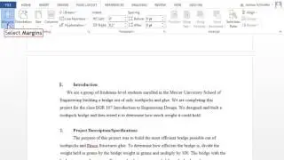 Mirror Margins Instructional Microsoft Office 2013