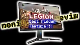 Игровой монитор Lenovo LEGION Y32p-30 4K 144 Гц с функцией KVM просто великолепен!
