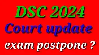 AP DSC 2024 latest news today|Ap Dsc court case update