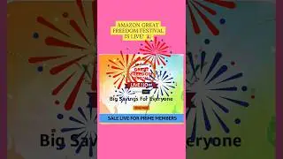 Amazon Great Freedom Festival Sale #shorts #amazonshopping #greatfreedomfestival #saleislive