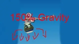 Getting over it but there is 150% gravity