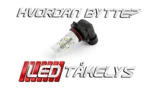 Hvordan bytte LED p&aelig;rer