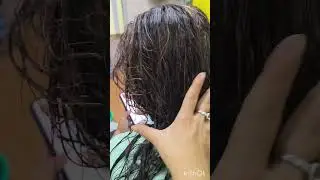 # spilt end repair #hair bond repair on chemical treated hair#hair spa #sharmitha's makeover
