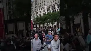 iPhone 16 launch day at Apple Fifth Avenue this morning. #iphones #teamiphone #iphone16