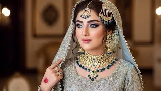 💜Pakistani Heavy Bridal Jewellery Designs with Dresses &ndash; Traditional & Luxury Bridal Look💜