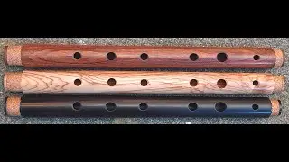 Lakewood Flutes Review Video 3 - examining the bores