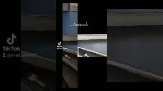 1.Anstrich mit belastbarer Beton-Garagenfarbe #jyp #fps #work #selfmade #happy