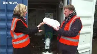 EPS Compactor located at North London Waste Authority - ITV News