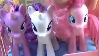 MLP 5 Five My Little Pony Jumping On The Bed | Nursery Rhymes for Children