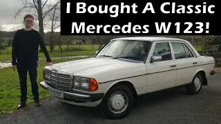 Я купил классический Mercedes! Встречайте мой W123 200 1983 года!
