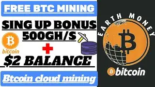 New free Bitcoin cloud mining website 2024 | Bitcoin Mining without investment | Hashflare | $2 free