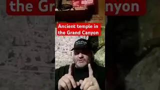 Ancient temple found in the Grand Canyon with doors and stairs