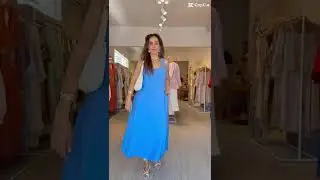 NOVIDADE: Vestido midi em viscose sarjada