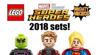 LEGO Super Heroes Mighty Micros 2018 sets info!