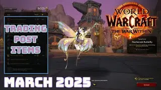 Four Mounts and Butterflies 🦋 at the Trading Post! | March 2025