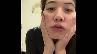 ASMR Cleansing your face