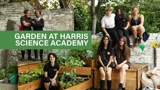 Garden at Harris Science Academy