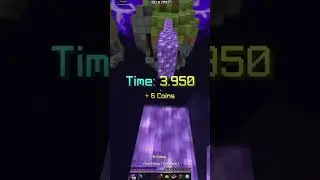 Amethyst bridging #hypixel #bedwars #minecraft #shorts #gaming #bridge