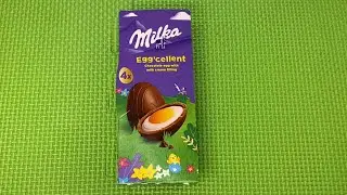 Milka Chocolate Egg  with Milk Creme Filling Unboxing /  Chocolate / Satisfying ASMR #chocolate