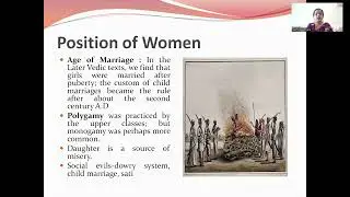 Status of Women in Ancient India