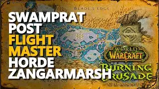 Swamprat Post Flight Master Zangarmarsh Location WoW TBC