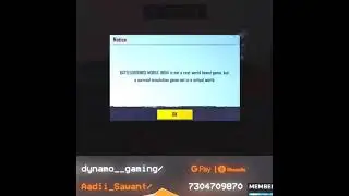 DYNAMO TDM SCAM😂MUST WATCH HYDRA SQUAD TDM FUNNY SCAM ❤SUBSCRIBE-The GMS