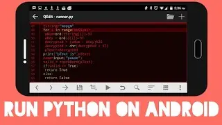 Install Python 3 On Android Mobile | Python Terminal::how to install python in Android python ide