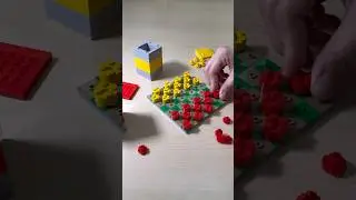 Tutorial: LEGO checkers #LEGO #shorts