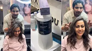 how to global color with ash tone tutorials// smoke ash color mixing//colour technique professional