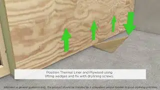 Unilin Insulation XT/TL MF, Battens on wall, plywood based for heavy fixings. UK 2025
