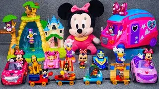 Satisfying with Unboxing Disney Minnie Mouse Waterfall Tree Park Playset | Review Toys ASMR