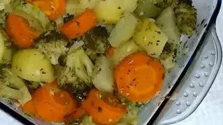 LEGUMES COZIDOS NO VAPOR