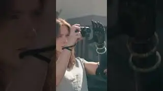 Anni with camera