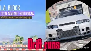 an almost perfect drift run( carx 2 mobile ) L.A blocks