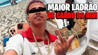 MENOR PIU! UM dos MAIORES ladr&otilde;es de CARRO do RIO e SEGURAN&Ccedil;A do CHEFE do CV!
