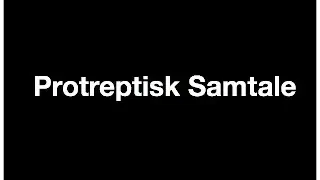 Protreptisk samtale med Alfred og Ole Fogh Kirkeby